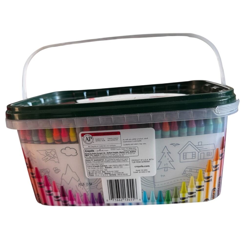 Crayola Crayon Tub - 168 Count - Picture 2 of 3